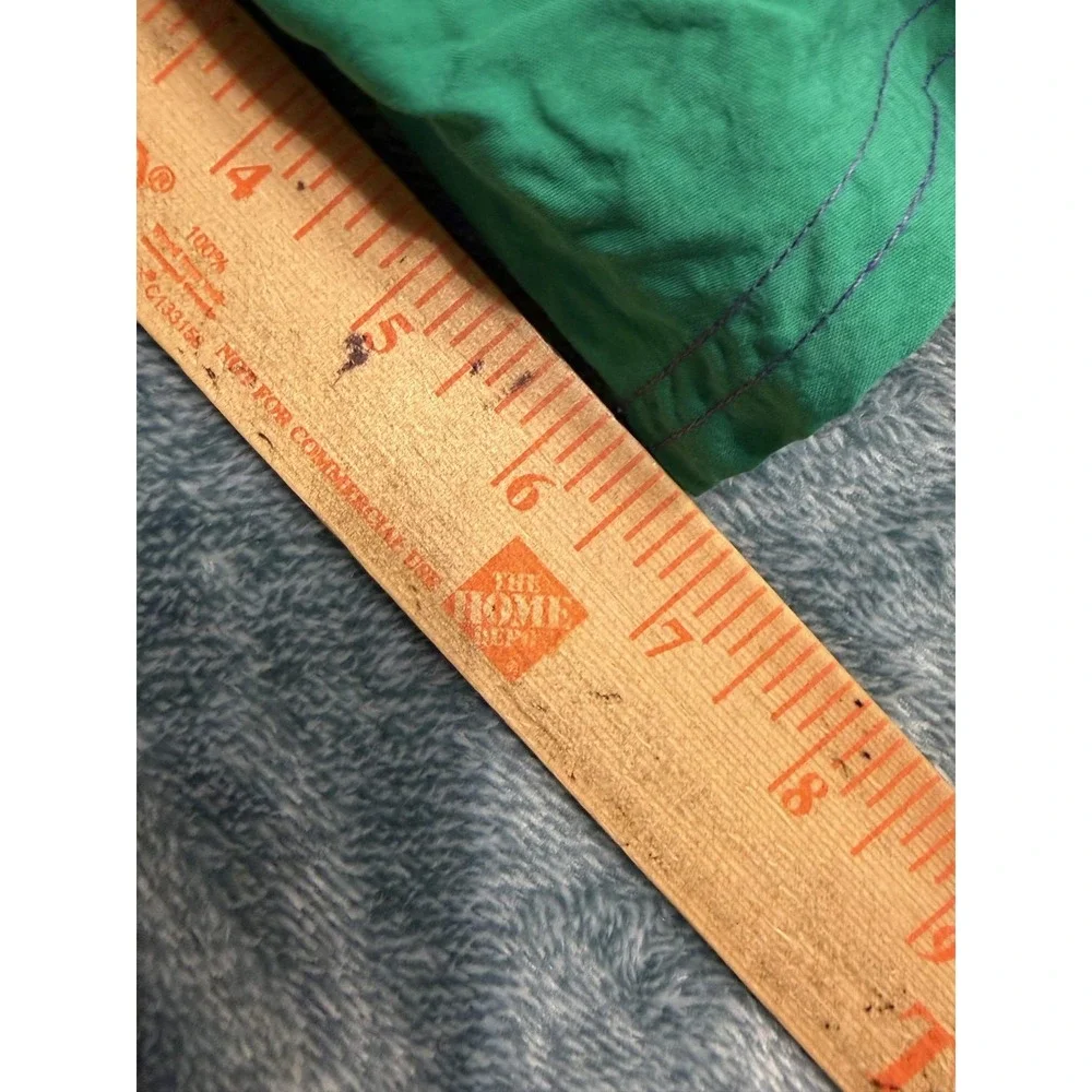 Nautica Mens XL Green Swim Shorts Trunks 100% Nylon Solid Casual Summer